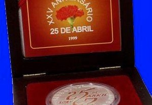 Portugal - XXV Aniversário do 25 de Abril - 1999 - Proof - AM