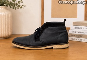 Botas Zara Man Pele Azul Homem - 42