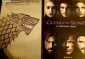 Guerra dos Tronos - terceira serie - DVD 2 e 4