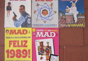 Revistas MAD brasileiras anos 80,90