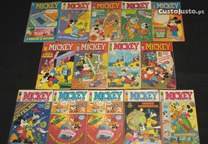 Livros BD Mickey Revista Mensal Disney Abril Anos 70