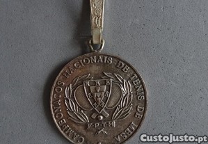 Medalha Campeonatos Nacionais de Ténis de Mesa 1987