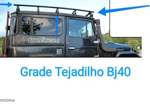 Grade Tejadilho Landcruiser Bj40 c/ faróis