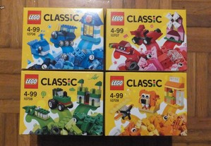 Conjunto LEGO Classic - 10706 10707 10708 10709