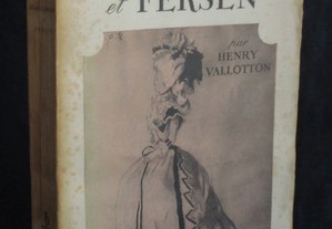 Livro Marie-Antoinette et Fersen Henry Vallotton