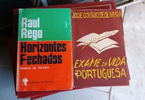 Obras de Raul Rego e José Osório de Oliveira
