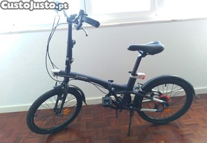 Bicicleta Dobrvel Btwin Tilt 500 Azul Escuro