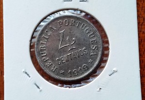 Moeda de 4 Centavos de 1919