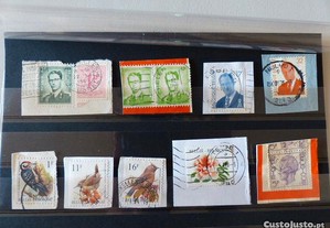 10 selos da Bélgica