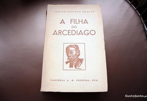 Livro A filha do arcediago Camilo Castelo Branco