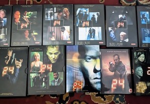 DVD Filme Conjunto séries Kiefer Sutherland "24" Entrega gratuita