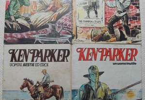 Ken Parker. 4 álbuns da série original (1978-79)