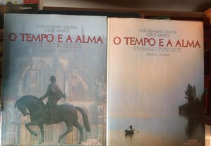 O Tempo e a Alma Itinerário Português José Hermano Saraiva 2 Volumes
