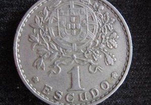 moeda antiga de 1 escudo de 1961