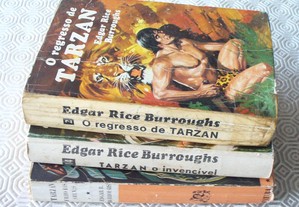 romances Tarzan em Português -Edgar Rice Bourrougs