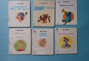 Livros vários Walt Disney