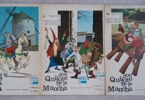 Coleção completa Dom Quijote de la Mancha Capa Mole Edições FP