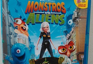 Monstros Vs. Aliens (BLU-RAY 2009) Catarina Furtado Falado em Português