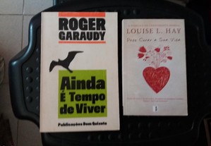 Obras de Roger Garaudy e Louise L.Hay