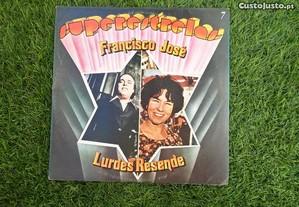 Disco vinil LP - Super Estrelas Francisco José /