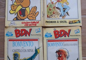 29 exemplares da BDN, suplemento do DNotícias
