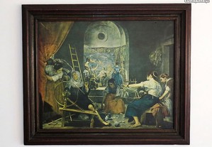 Quadro de Parede The Spinners, or The Fable of Arachne de Diego Velázquez