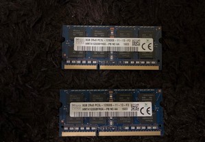 Memória RAM 8gb + 8gb