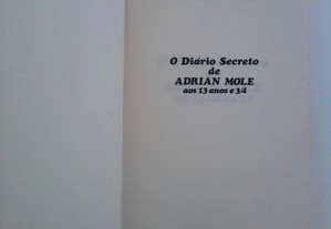 Livro diario secreto de adrian mole