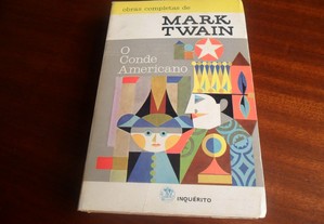 "O Conde Americano" de Mark Twain - 2ª Edição s/d