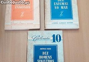 Livros de bolso antigos coleção 10