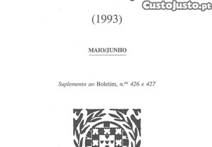Legislação (1993)   Boletim do Ministério da Justiça - Suplemento ao Boletim nºs 426 e 427