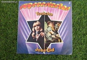 Disco vinil LP - Super Estrelas Tonicha / José Cid