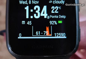 Relógio Desportivo GARMIN Venu SQ (Bluetooth - Até 6 dias de autonomia - Cinzento)