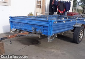 reboque de carga com caixa 320cmx170cm