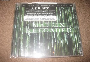 CD Duplo da Banda Sonora (OST) do filme "The Matrix Reloaded"