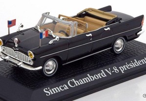 Miniatura 1:43 Simca Chambord V-8 (1961) Presidente Charles De Gaulle