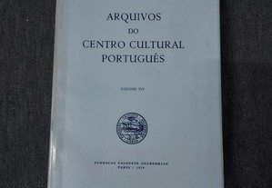 Arquivos do Centro Cultural Português Volume XIV Gulbenkian