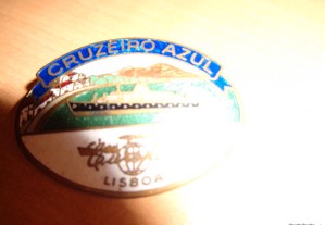 Emblema Cruzeiro Azul Lisboa de Alfinete Of.Envio