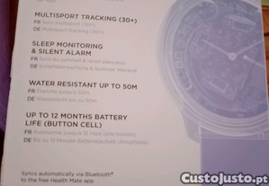 Smartwatch Withings ECG