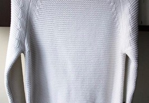 Camisola branca sem uso 100% algodão da ZARA T. M