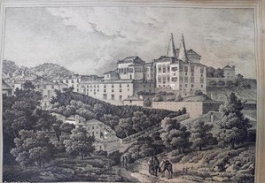 Serigrafia Antiga de Vila de Sintra
