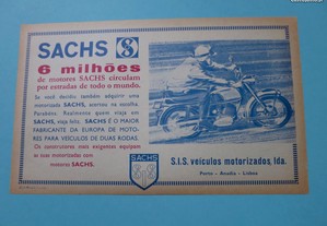 Folheto SIS Sachs motorizadas motores Sachs