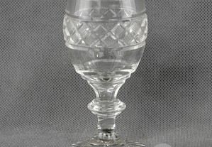Cálice em Cristal da Fábrica da Vista Alegre   1824 a 1880   Séc. XIX