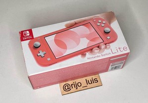 Caixa Original Nintendo Switch Rosa