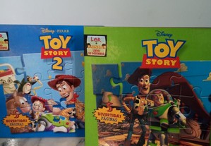 Livros Puzzle Toy Story da Disney