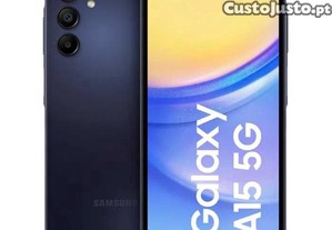 Samsung Galaxy A15 5G 128GB Novo a Estrear Preto
