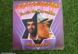 Disco vinil LP - Super Estrelas Paulo de Carvalho