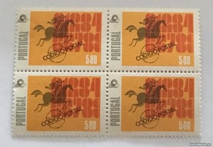 Quadra selos Lançamento Código Postal - 1978