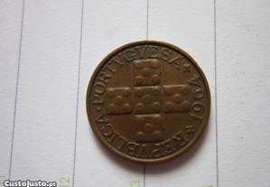 moeda antiga de 20 centavos de 1964