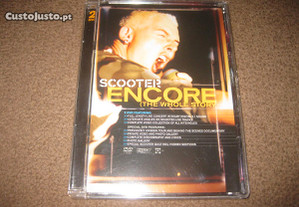 Scooter "Encore: The Whole Story" Duplo DVD/Caixa Jewel Box